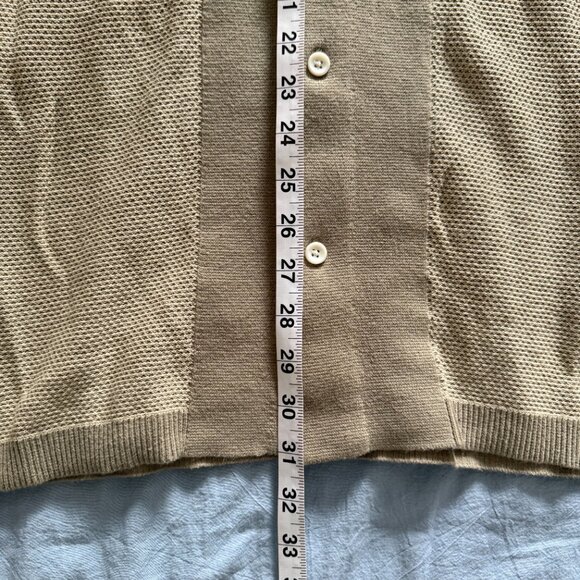 Taylor Stitch The Button Down Polo in Arid Eucalyptus Seed Stitch - Size XL (44) - Picture 7 of 7